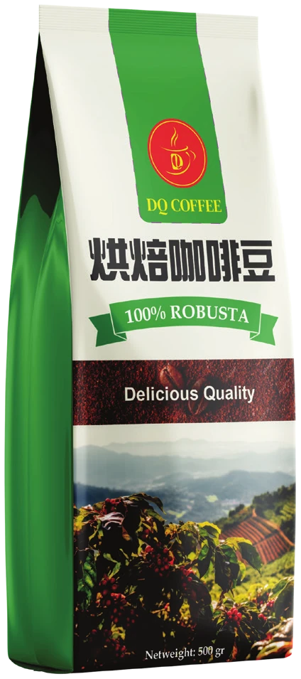 DQ Coffee ground coffee bag