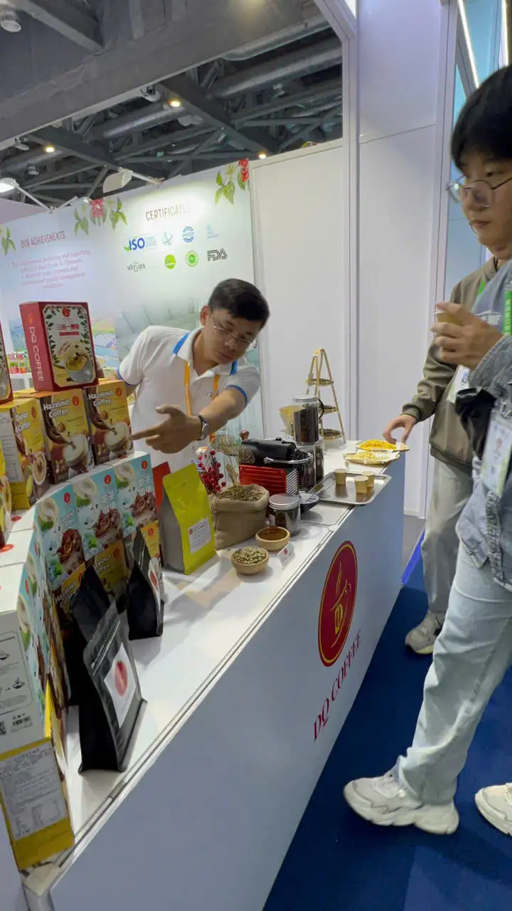 Brewing at the stand