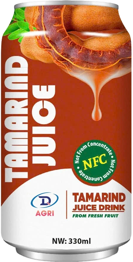 DQ Agri tamarind NFC juice drink, 330 ml can