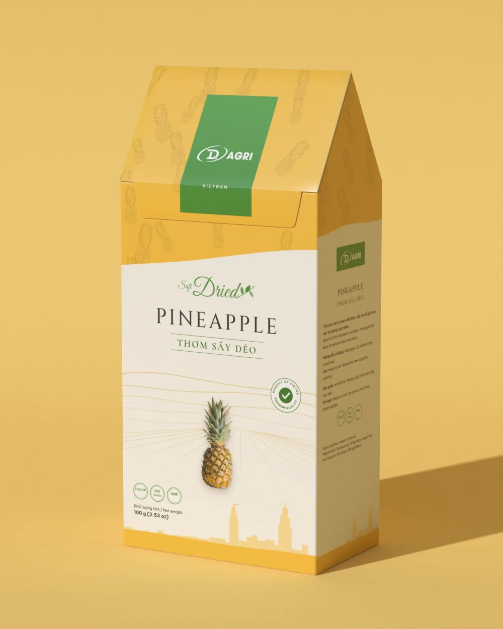 Dried pineapple
