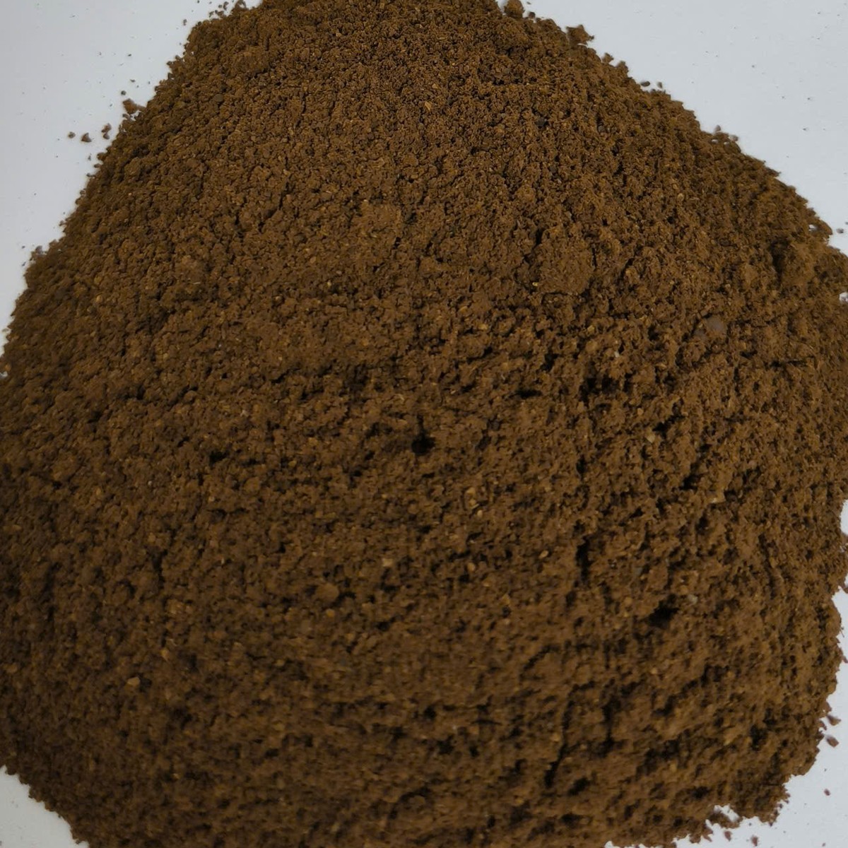 Blend 70/30 ground coffee, unretouched sample photo