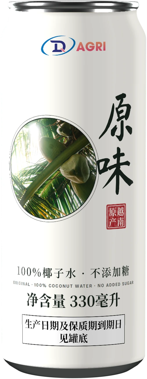 China label, Original: 330 ml can with Chinese text