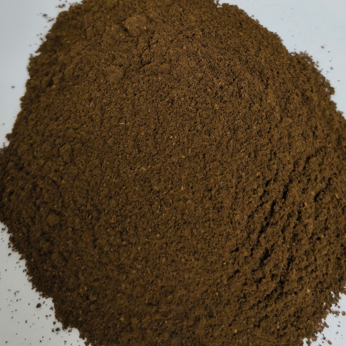Robusta 100% ground coffee, unretouched sample photo