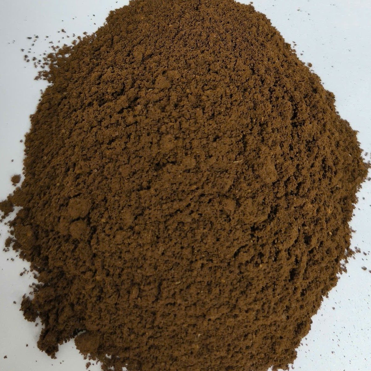 Arabica 100% ground coffee, unretouched sample photo